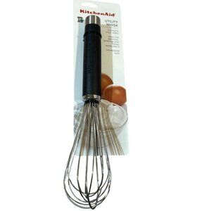 Kitchenaid black Whisk‎  KO060HOBA Stainless Steel New With Tags!